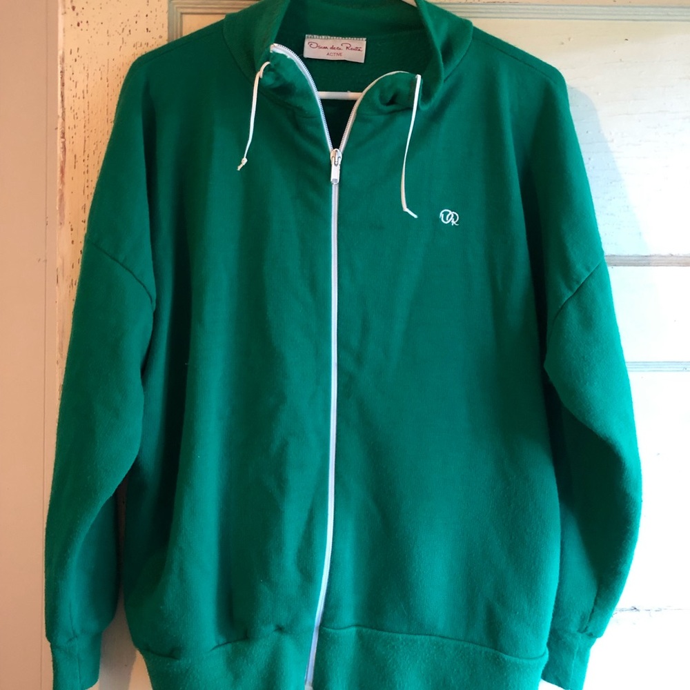 Oscar de la Renta Active Vintage Zip Up